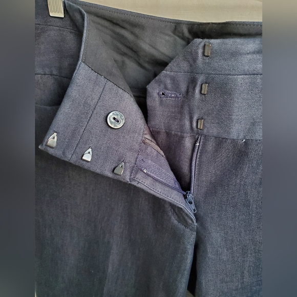 EXPRESS Denim-feel Business Casual Professional Editor Slacks Pants Trousers - Picture 3 of 16